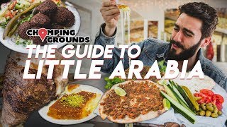 LITTLE ARABIA Middle Eastern Food Near Disneyland [upl. by Akimehs]