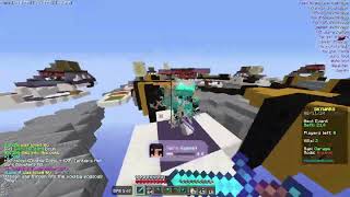 Hacking in hypixel with Rise Client [upl. by Morie]