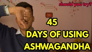 45 days of using PATANJALI ASHWAGANDHA  MY NEW HEIGHT REVIEW 🔥🔥 [upl. by Esilanna]