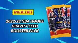 202223 PANINI NBA HOOPS GRAVITY FEED BOOSTER PACK  GREEN PARALLEL EXCLUSIVES [upl. by Cirtemed387]