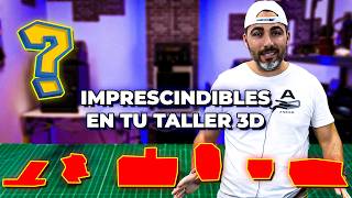 ¡Estas 6 Impresiones en 3D REVOLUCIONARÁN tu Taller 🛠️ Imprescindibles para Makers [upl. by Gnen759]