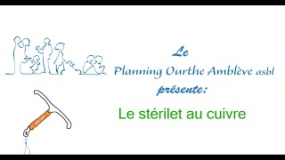 Cest quoi le stérilet au cuivre [upl. by Emlynn]