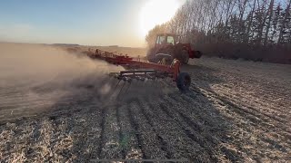 Farm yard Tour Stone picking and Harrowing [upl. by Starlin]