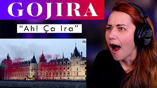 Opera Singer ANALYZES Gojira Olympics Performance of quotAh Ça Iraquot at the Conciergerie Palace [upl. by Bellew]