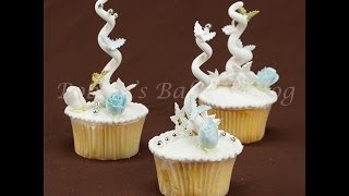 How to Decorate Inspired Fondant and Royal Icing Whoville Cupcakes [upl. by Cence]