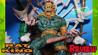 Teenage Mutant Ninja Turtles Mirage Rat King  NECA Figure Review [upl. by Rahs]