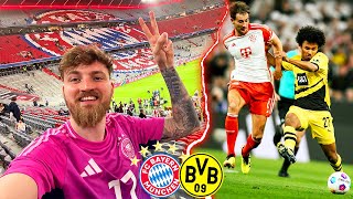 FC Bayern vs Dortmund  Stadionvlog 🔥  DAS WARS DIE MEISTERSCHAFT IST ENTSCHIEDEN 🏆  ViscaBarca [upl. by Whitson]