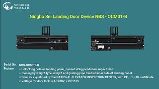 Elevator Parts NBS Car Door Operator Series [upl. by Loring299]