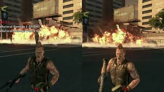 Mercenaries 2 Pc vs Playstation 3 Graphics comparison [upl. by Jammal]