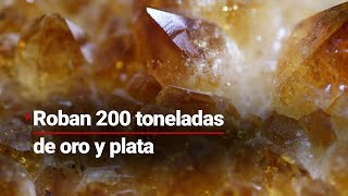 Roban 200 toneladas de oro plata zinc y cobre salían de la mina cuando aparecieron las ratas [upl. by Liagabba]