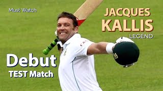 Jacques Kallis Test Debut Match Highlights South Africa vs England 1995 3rd Test Durban [upl. by Hannahoj]