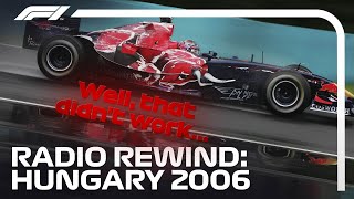 Jenson Buttons LongOverdue First Win  Radio Rewind  2006 Hungarian Grand Prix [upl. by Aynotak367]