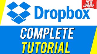 How to Use Dropbox  Complete Tutorial [upl. by Yrod]