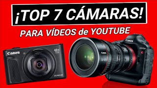 🤜 🚀 TOP 7 mejores CÁMARAS para GRABAR en YOUTUBE del 2023 【Buenas y BARATAS 🏆】 [upl. by Malinde]