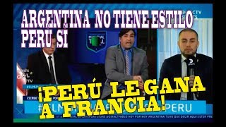 DEBATE EN DIRECTV quotPERÚ LE GANARÁ A FRANCIAquot [upl. by Roy755]