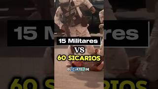 CÓMO ENFRENTAR a 60 SICARIOS con SOLO 15 MILITARES MÉXICO 🇲🇽☠️⚔️mexico shorts narcos military [upl. by Drofhsa]