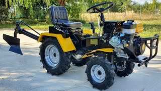 Minitractor 4x4 ProGARDEN Campo18564WDH [upl. by Ignazio115]