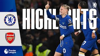 Chelsea 22 Arsenal  HIGHLIGHTS  Premier League 202324 [upl. by Elia]