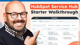 HubSpot Service Hub Starter Plan Walkthrough 2024 [upl. by Jarv]