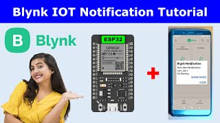 ESP32 Blynk IOT Notification Push button  Blynk Notification System  Blynk Notification Tutorial [upl. by Leehar116]