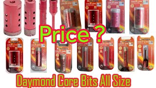 Daymond Core Bits All Size Price । Core Bits All Size Wholesale price [upl. by Schnurr]