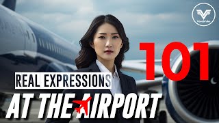 101 English expressions frequently used at the airport [upl. by Fuller]