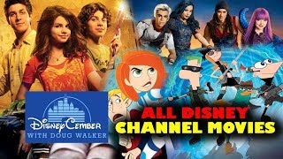 All Disney Channel Movies  Disneycember [upl. by Arrat223]