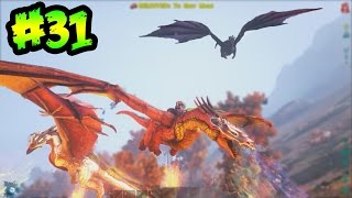 ARK survival evolved  Lucha de Dragones y el Mejor ladrón de Huevos El OVIRAPTOR [upl. by Ahswat]