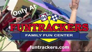 Funtrackers Dragon Coaster  Family Roller Coaster  Corpus Christi TX [upl. by Onavlis]