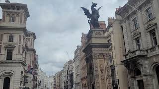 Central London tour with iconic buildings and architecture Visit London UK 🇬🇧 England [upl. by Nimoynib104]