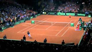 Andy Murray defeats David Goffin [upl. by Chrotoem]