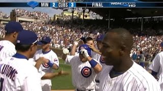 Theriot wins it with a walkoff single [upl. by Odraude]