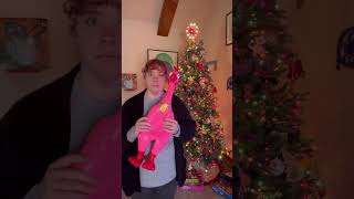 Nothing says Happy Holidays like the primal scream of a pink rubber chicken [upl. by Goeselt]