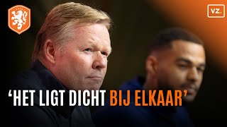 Koeman ziet Nederland niet als favoriet in kraker tegen Duitsland [upl. by Nyllaf]