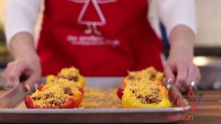 Bell Pepper Nacho Boats Recipe  The Produce Mom [upl. by Assilanna]