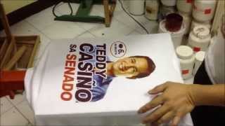 FULL COLOR SILKSCREEN PRINTING CMYK [upl. by Regine]