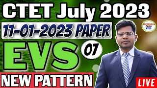 CTET 11012023 paper solution  EVS  Class 7  by Ashish chaurasiya [upl. by Nolyd]