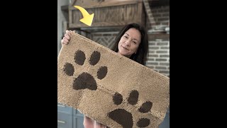 Amazon review Purrugs Brown Dirt Trapper door mat [upl. by Aloivaf]