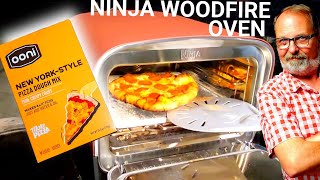 Ninja Woodfire Outdoor 700° Oven amp OONI Pizza Dough Mix New York Style [upl. by Woodrow276]