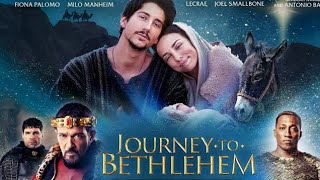 Journey To Bethlehem Full Movie Review amp Facts  Fiona Palomo  Milo Manheim [upl. by Nirahs998]