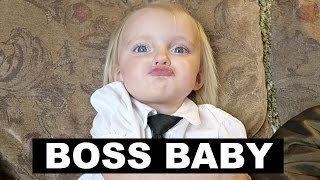 Surprised by the new girl boss  The Boss Baby Family Business  CLIP [upl. by Lyford]