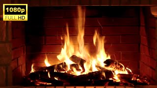 🔥 Beautiful Fireplace 1080 Relax Fireplace Burning with Golden flamesHalloween Fireplace Relaxation [upl. by Noslrac]