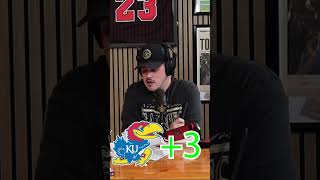 The Kansas Jayhawks Beat Iowa State shorts ncaa collegefootball sportsbetting podcast kansas [upl. by Russi787]