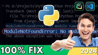 How to Fix Module Not Found Error in Python  ModuleNotFound Error FIXED [upl. by Rojas]