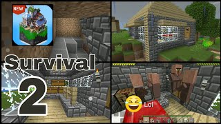 quotEXPAND THE HOUSEquot MasterCraft  New Crafting Games Survival Mode  Gameplay Part 2 [upl. by Shedd]