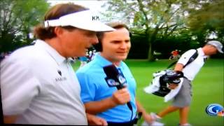 Phil Mickelson was asked a dumbass question [upl. by Enived278]