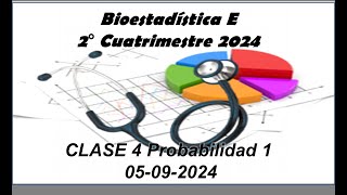 Clase Probabilidad 1  050924 [upl. by Aramoiz]