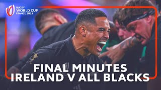 Thrilling 37phase final attack  Ireland v New Zealand  Rugby World Cup 2023 [upl. by Ignacius]