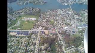 Approach and landing at Baltimore Washington International KBWI March 26 20123gp [upl. by Erma]