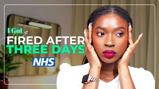 I Got Fired After 3 Days At My NHS Job  Not Clickbait storytime 9to5life [upl. by Yemirej]